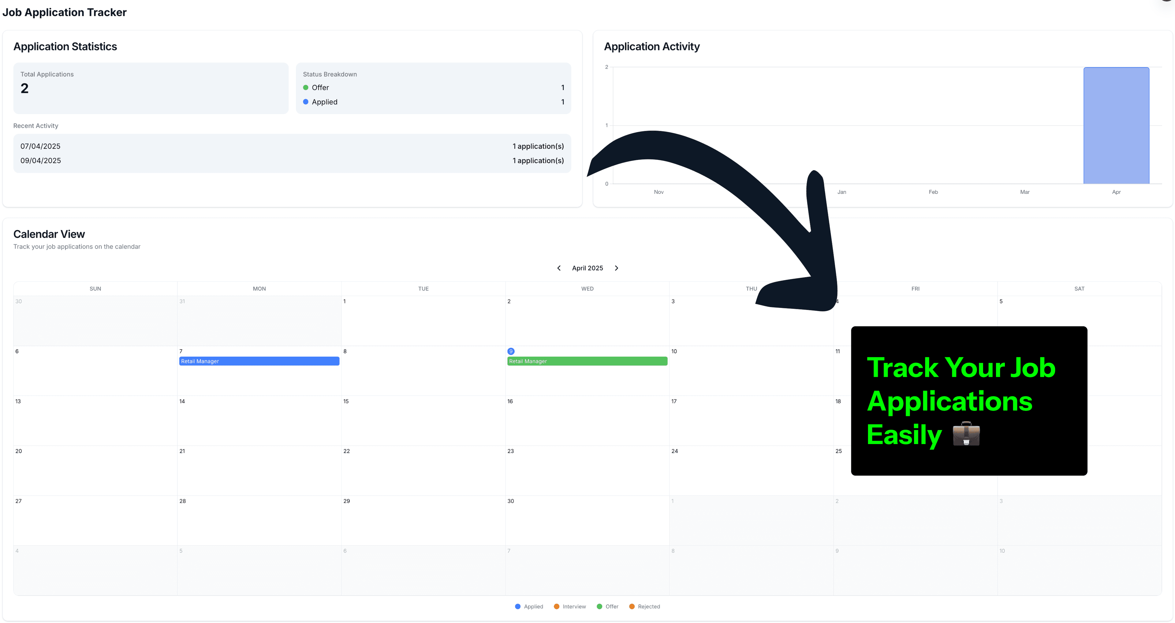 Job Application Tracker